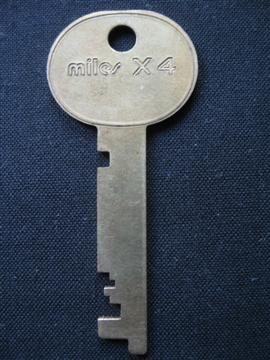 Miles X4 98 Guard Key